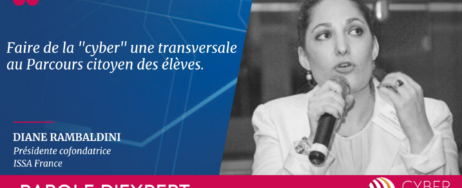 Parole d'Expert CyberCercle - Diane Rambaldini