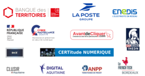 Partenaires et soutiens des Matinales du CyberCercle Nouvelle-Aquitaine