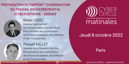 Matinale CyberCercle - octobre 2022