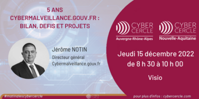 Matinale CyberCercle en région - 15 décembre 2022