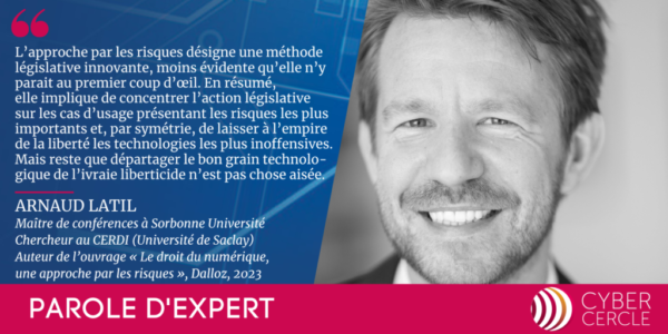 Arnaud LATIL - Parole d'Expert CyberCercle