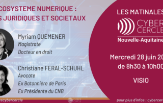 Matinale CyberCercle Nouvelle-Aquitaine - 28 juin 2023