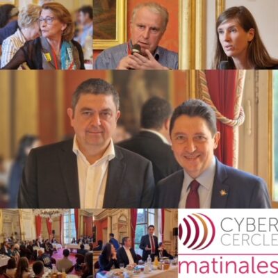 Matinale CyberCercle 2023 - Olivier Cadic - Jérôme Notin