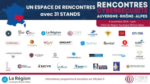 Stands - Rencontres Cybersécurité Auvergne-Rhône-Alpes 2024