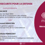 Un échange privilégié avec des représentants du ministère des Armées.
Un rendez-vous réservé à nos invités et à nos partenaires.
Si vous souhaitez y être invité ou connaître les conditions de participation, vous pouvez envoyer un mail à contact [@] cybercercle.com