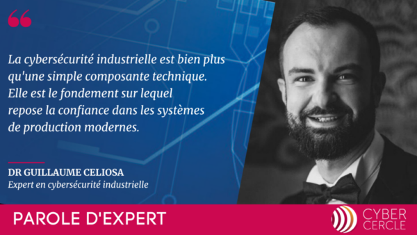 Parole d'Expert CyberCercle - Guillaume CELOSIA Expert en Cybersécurité 