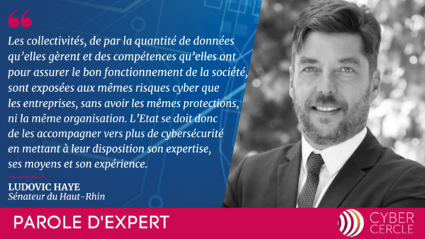 Parole d'Expert CyberCercle - Ludovic HAYE, sénateur du Haut-Rhin, le 15 novembre 2024