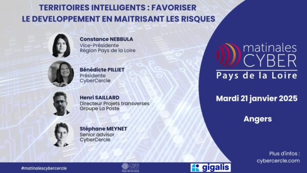 Matinale Cyber Pays de la Loire 21 janvier 2025