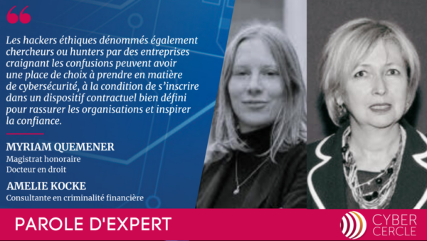 Parole d'Expert CyberCercle - Myriam Quemener, Amélie Kocke, 31 janvier 2025