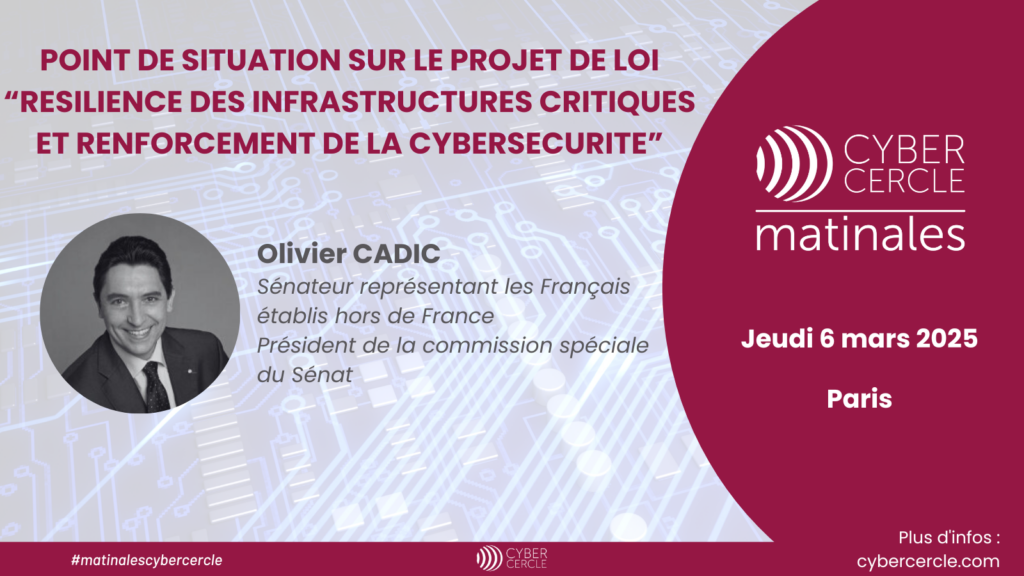 Matinale CyberCercle - 6 mars 2025