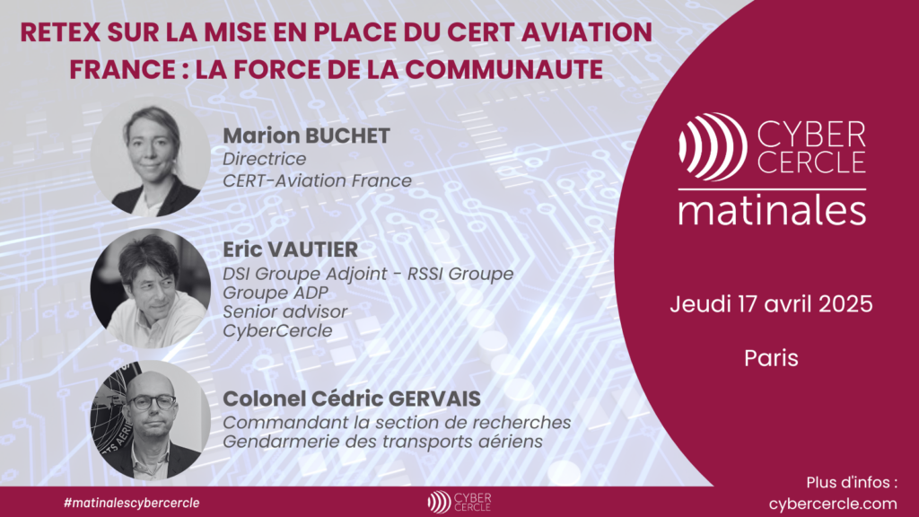 Matinale CyberCercle 17 avril 2025