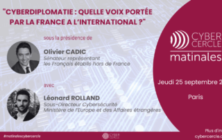Matinale CyberCercle Paris - le 25 septembre 2025