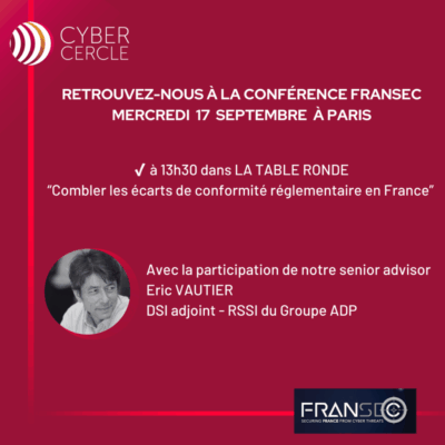 Eric VAUTIER à la conférence FranSec