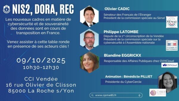 Le CyberCercle auditionné sur le PJL Résilience