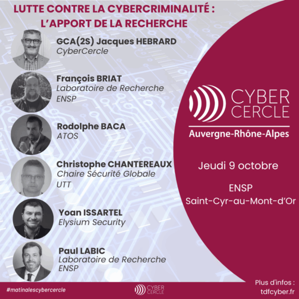Le CyberCercle auditionné sur le PJL Résilience