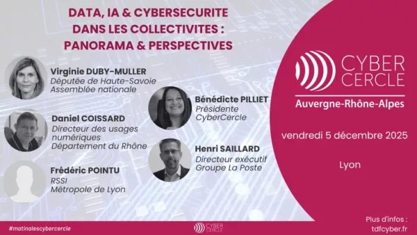 Le CyberCercle Matinale 5 décembre 2025 - Cyber et Collectivité