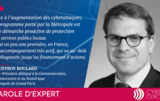 Parole d'Expert CyberCercle, Geoffroy Boulard - le 14112025