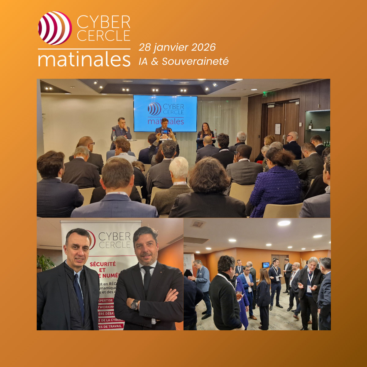 Matinale CyberCercle Paris le 28 janvier 2026