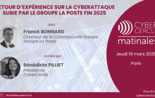 Matinale CyberCercle Paris 19 mars 2026