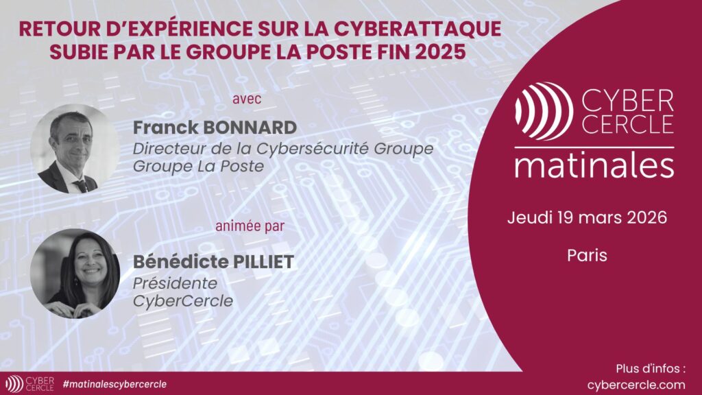 Matinale CyberCercle Paris 19 mars 2026