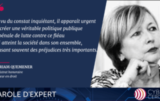 Parole d'Expert CyberCercle Myriam QUEMENER - le 27 février 2026