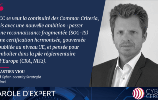 Parole d'Expert Sébastien VIOU, CyberCercle le 6 mars 2026