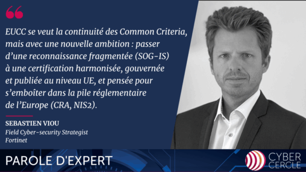 Parole d'Expert CyberCercle Sébastien VIOU - le 6 mars 2026