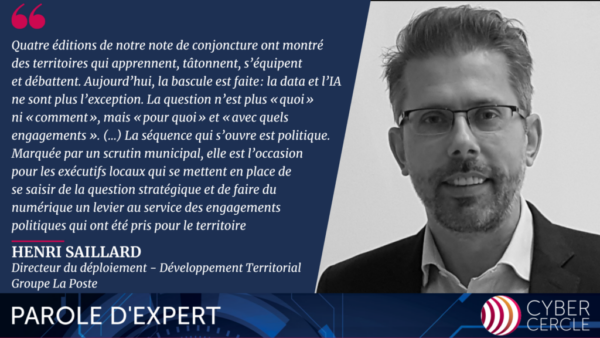 Parole d'Expert CyberCercle - Henri SAILLARD, 15 mai 2026