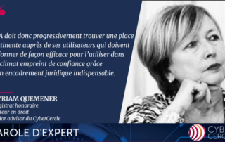 Parole d'Expert Myriam QEMENER - CyberCercle, le 5 juin 2026